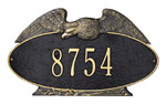 Eagle Oval Address Plaque