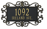 Mears Fretwork Estate Address Plaque
