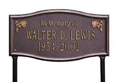 Alexandria Memorial Plaque - In Memory of