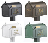 Whitehall Mailboxes - Color Choices
