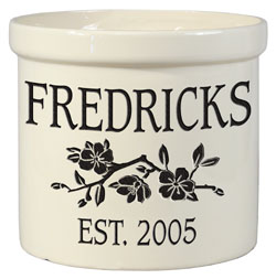 Dogwood Crock - Version A
