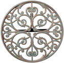 Perrault Round Hose Holder - Copper Verdi