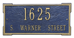Roanoke Estate Address Plaque