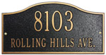 Rolling Hills Grand Address Plaque