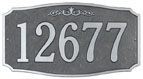 Scarborough Estate Address Plaque