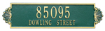 Shell Horizontal Estate Address Plaque