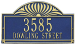 Sunburst Estate Address Plaque