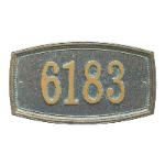 Croswell wall one line bronze verdi