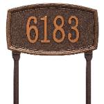 Croswell lawn one line antique copper