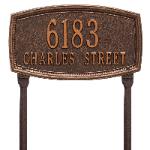 Croswell lawn two line antique copper