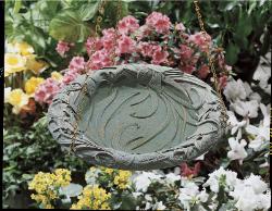 Butterfly Hanging Birdbath