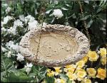 Rose Hanging Birdbath