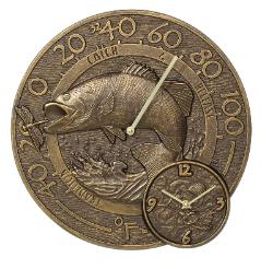 Bass Thermometer Clock