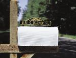 Scroll Marker Mailbox Topper