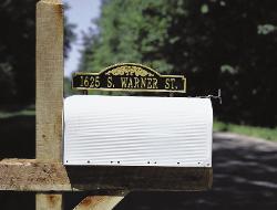 Scroll Marker Mailbox Topper