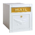 Column Mailboxes with Mail Slot