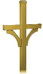 Designer Roadside Deluxe Mailbox Posts 2 Sided