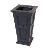 Fairfield Tall Planter in Black