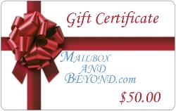 50 Dollar Gift Certificate