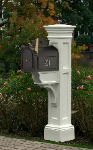 White Liberty Mail Post