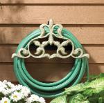Fleur-de-lis Garden Hose Holder
